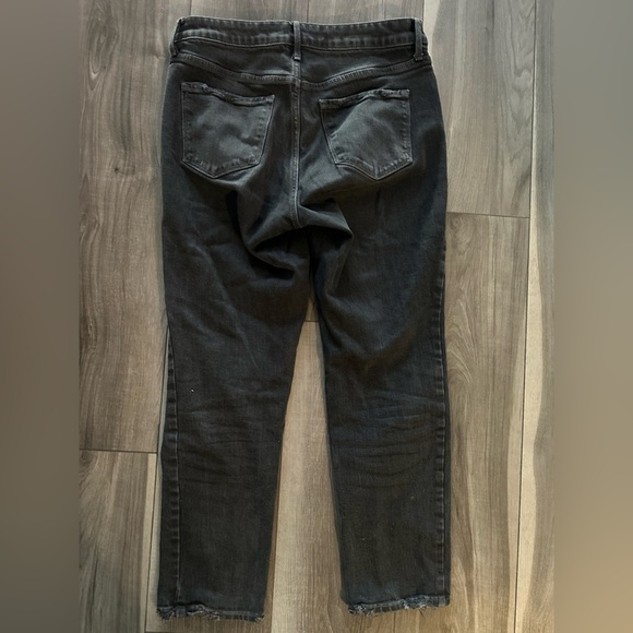 Old Navy Charcoal Denim Jeans size 8 - Picture 5 of 6